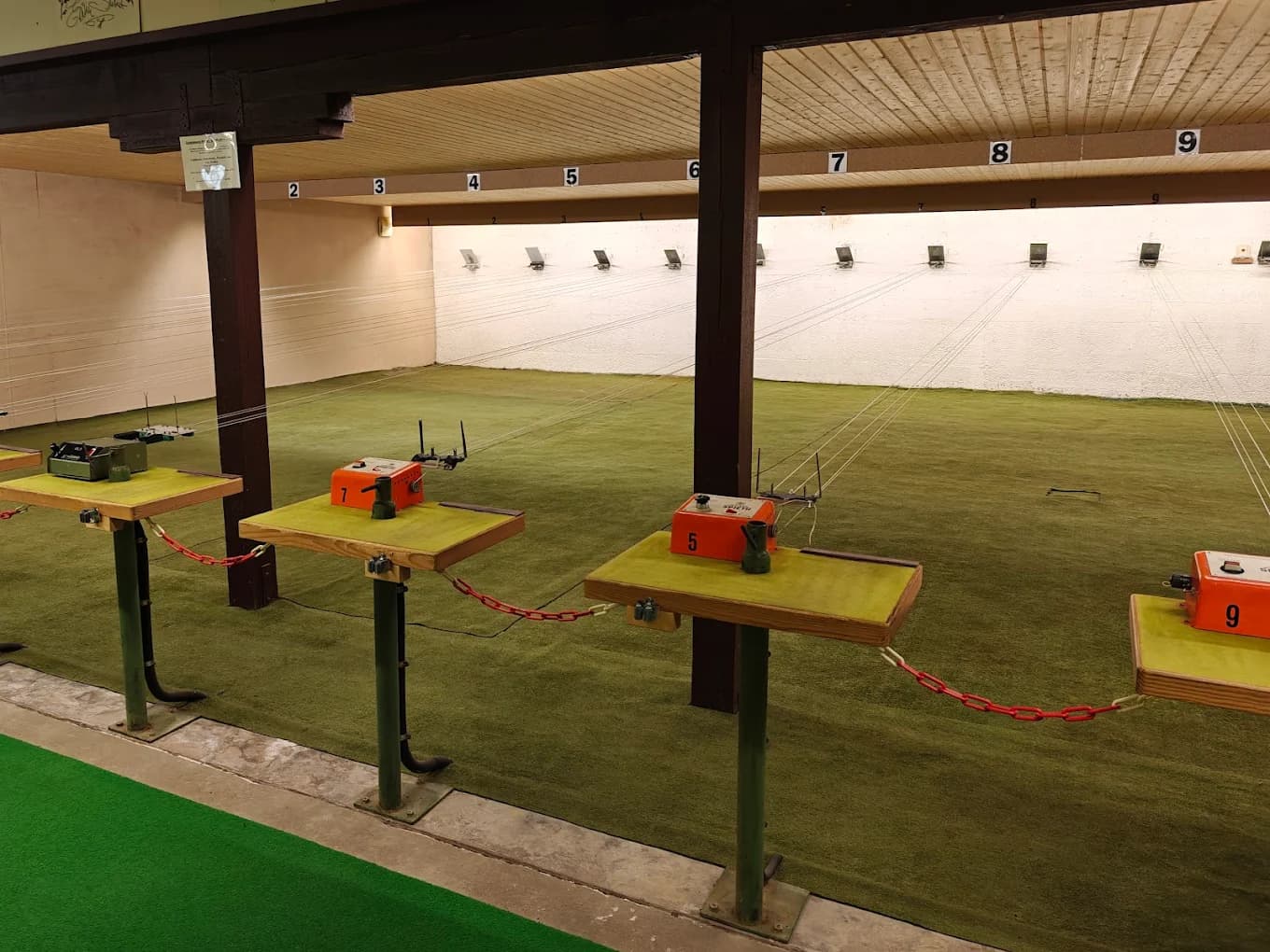 Luftgewehrstand Detail